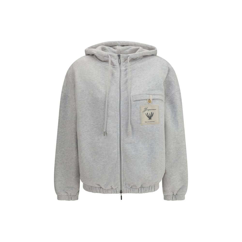 Jacquemus Gray Cotton Sweatshirt