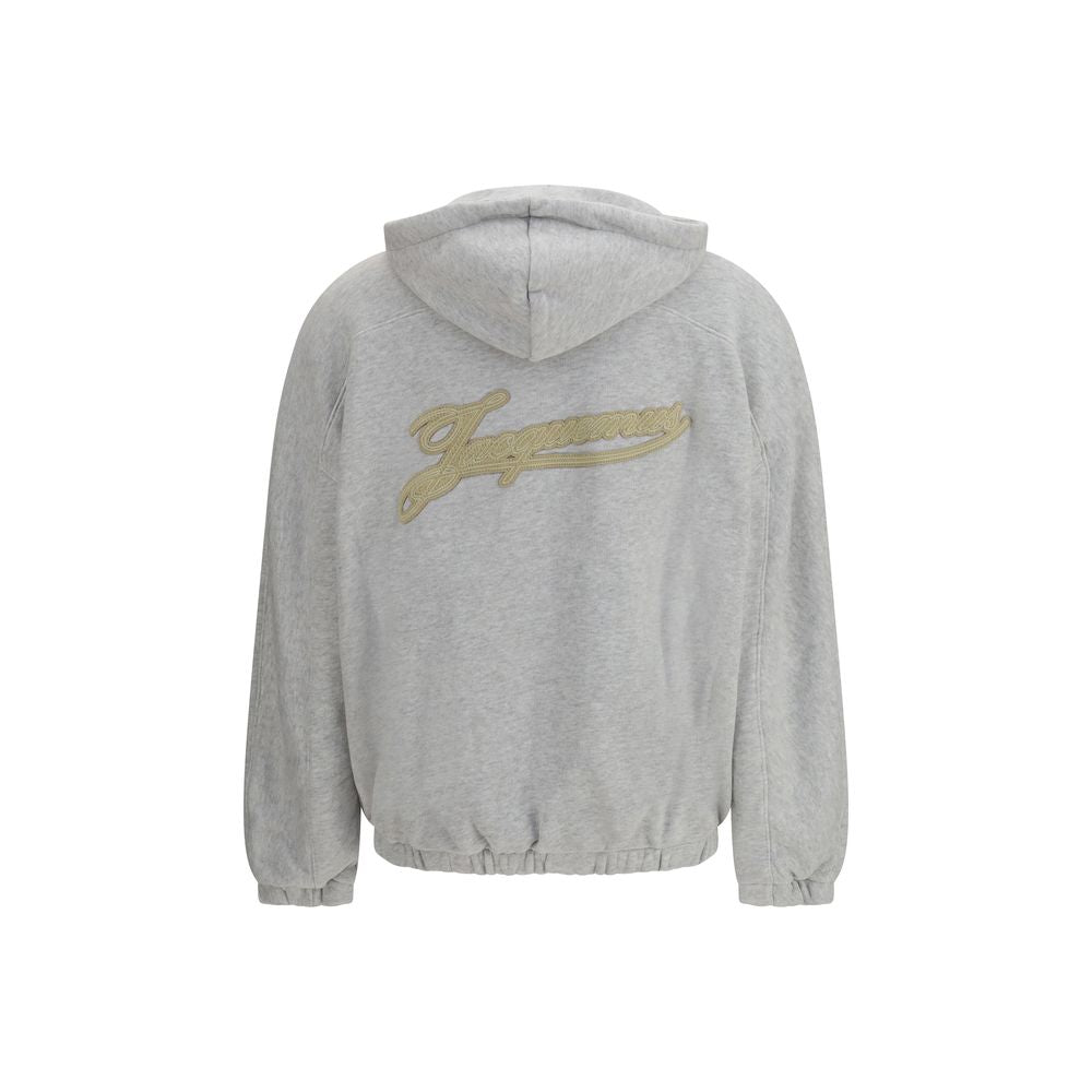 Jacquemus Gray Cotton Sweatshirt