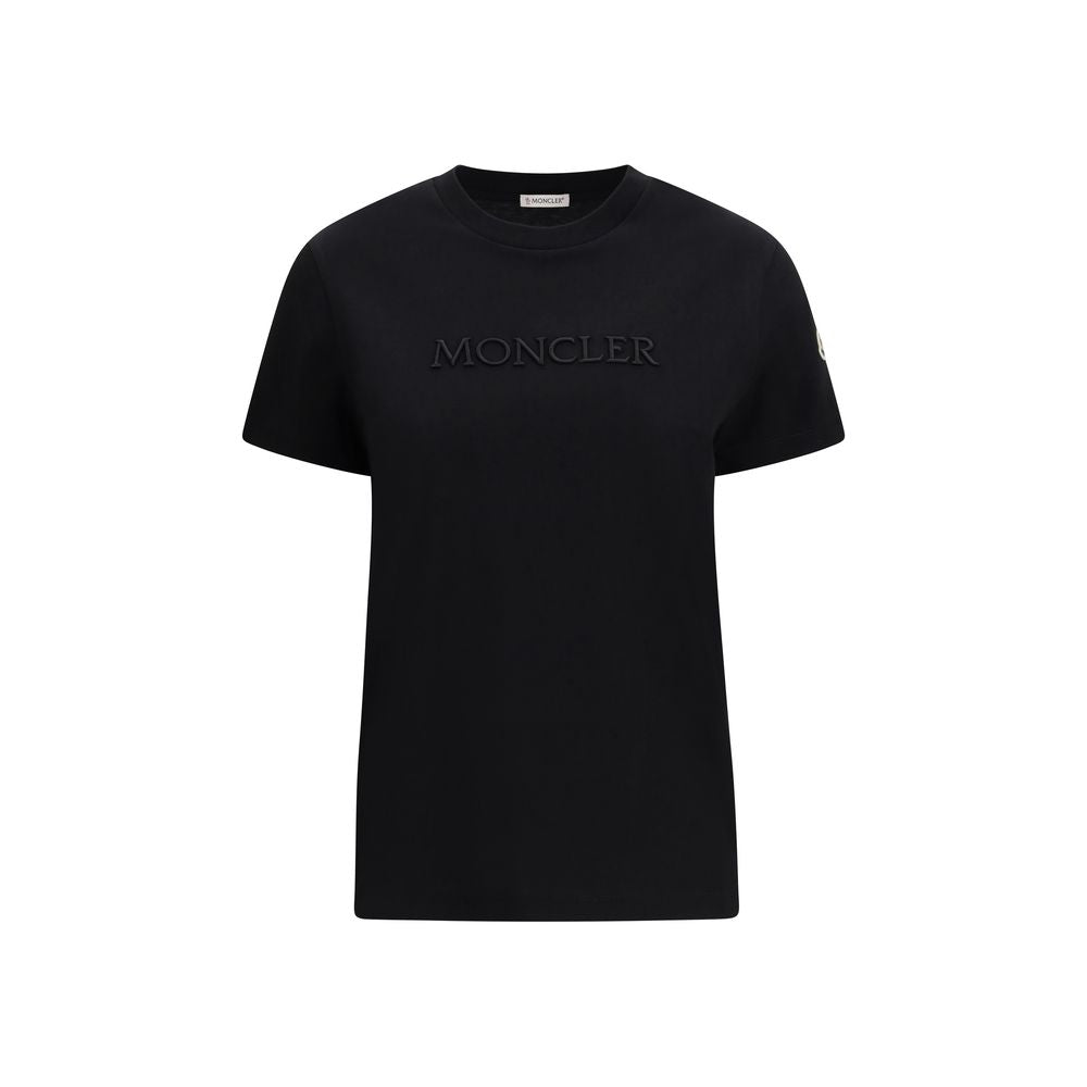 Moncler Black Cotton T-Shirt