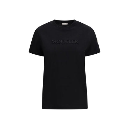 Moncler Black Cotton T-Shirt