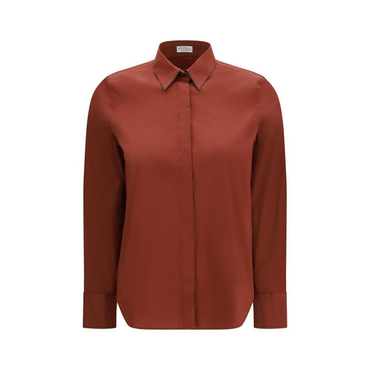 Brunello Cucinelli Multicolor Cotton Dress Shirt