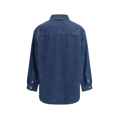 Valentino Blue Denim Shirt