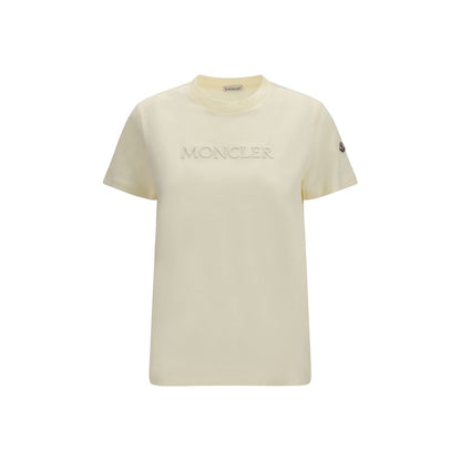 Moncler Beige Cotton T-Shirt