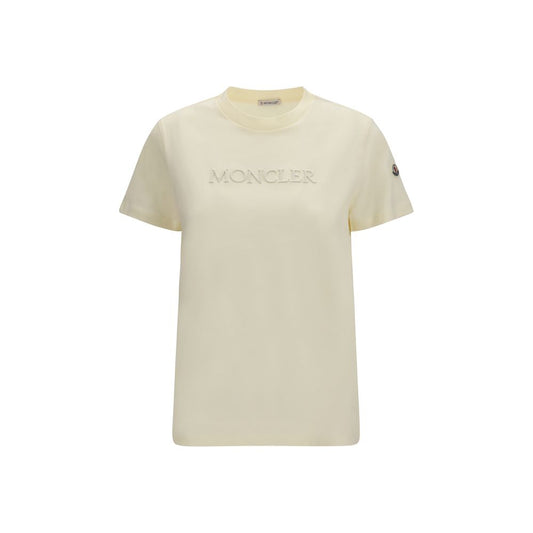 Moncler Beige Cotton T-Shirt
