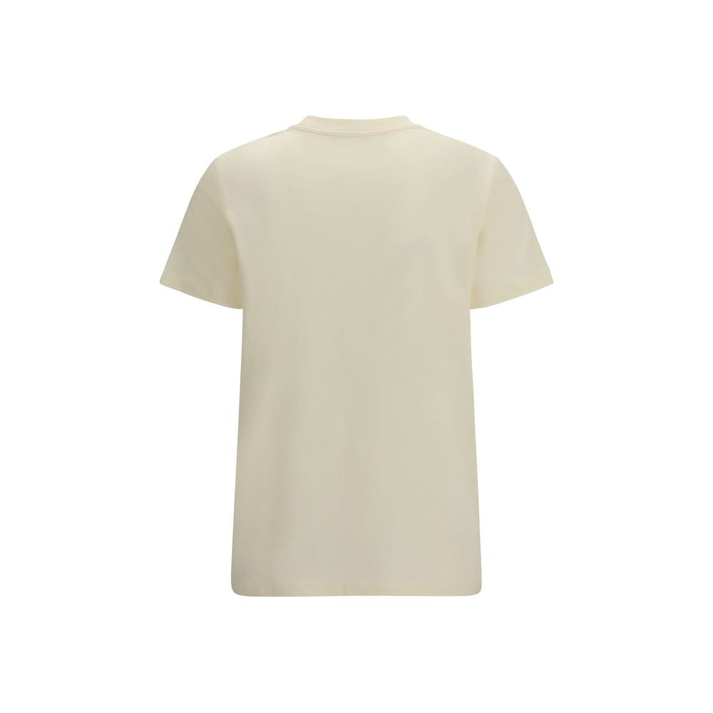 Moncler Beige Cotton T-Shirt