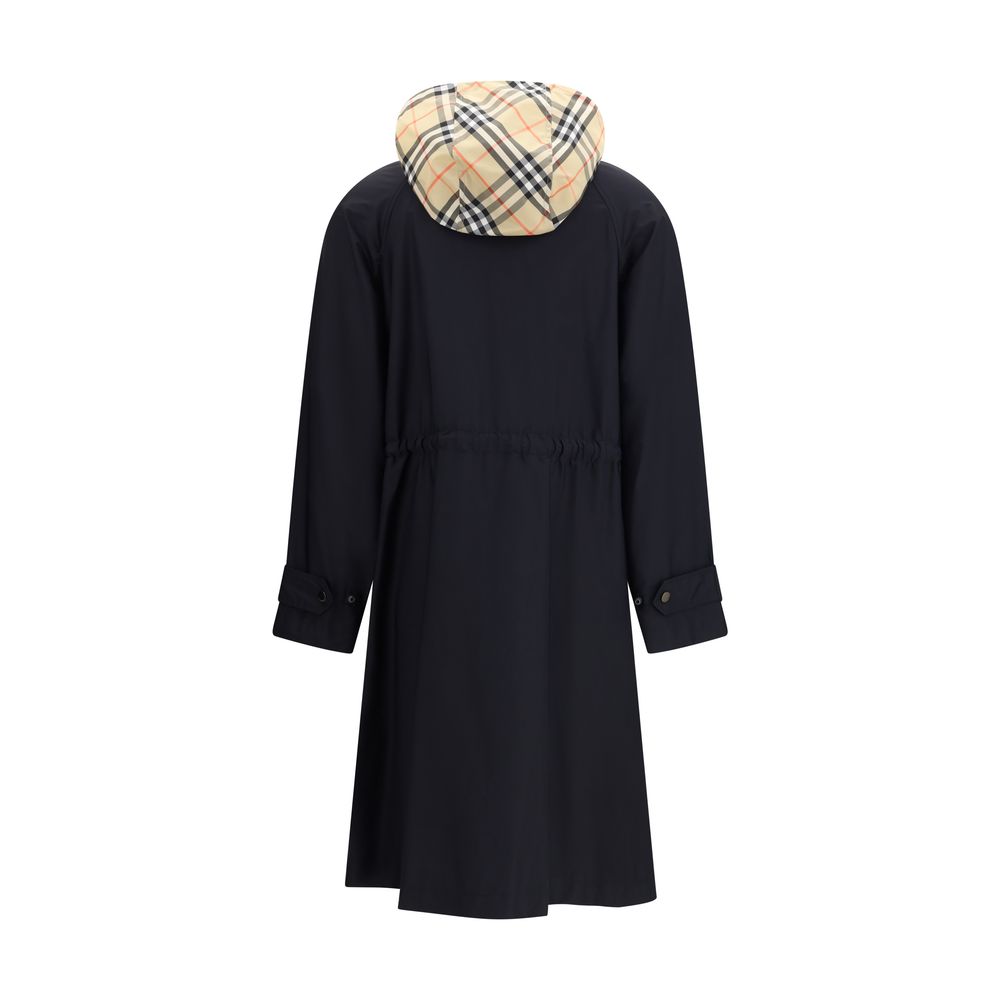 Burberry Black Polyamide Coat