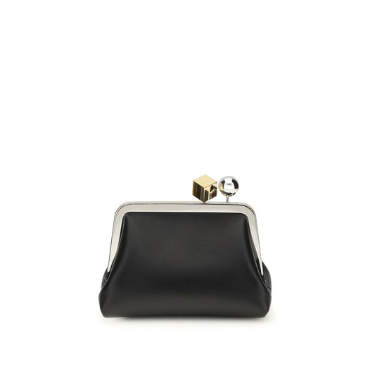 Jacquemus Black Lamb Ovis Aries Aries Shoulder Bag