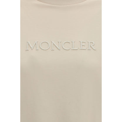 Moncler Beige Cotton Sweatshirt