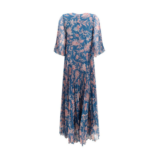 Etro Blue Polyester Casual Dress