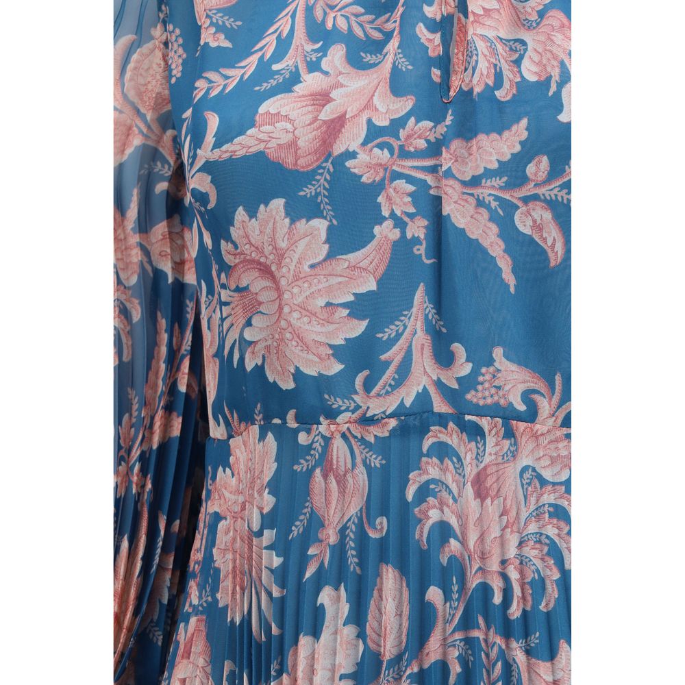 Etro Blue Polyester Casual Dress