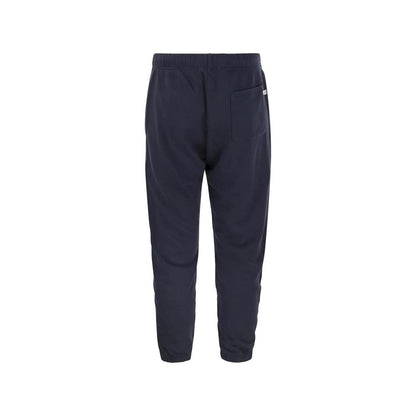 Autry Blue Cotton Joggers (Workout Pants)