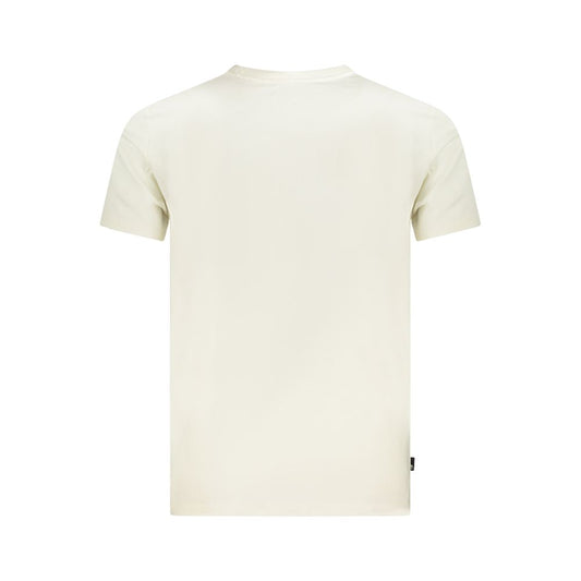Timberland Beige Cotton Men T-Shirt