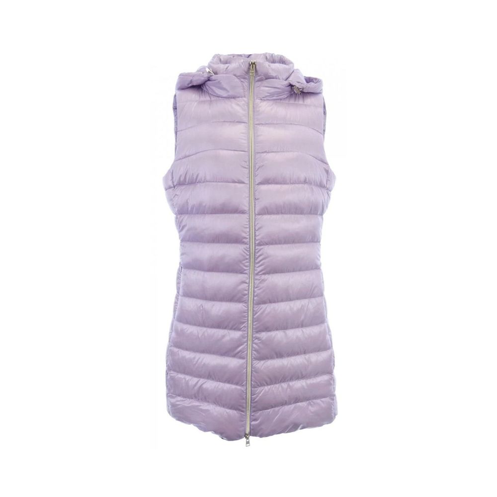 Herno Purple Polyamide Coat