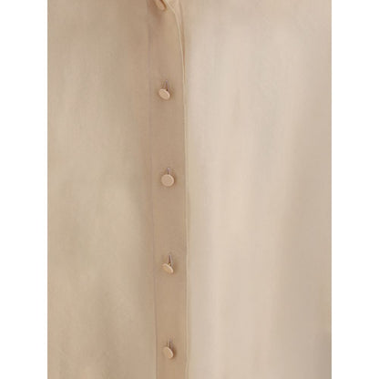 Forte_Forte Beige Copper Blouse