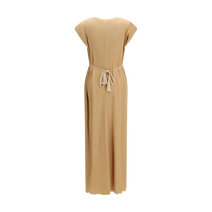 Forte_Forte Orange Viscose Casual Dress