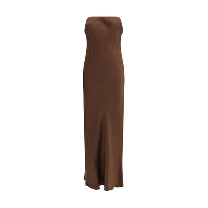 Forte_Forte Brown Acetate Casual Dress