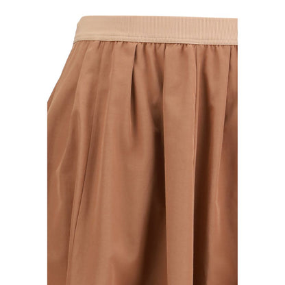 Forte_Forte Multicolor Polyester Midi Skirt