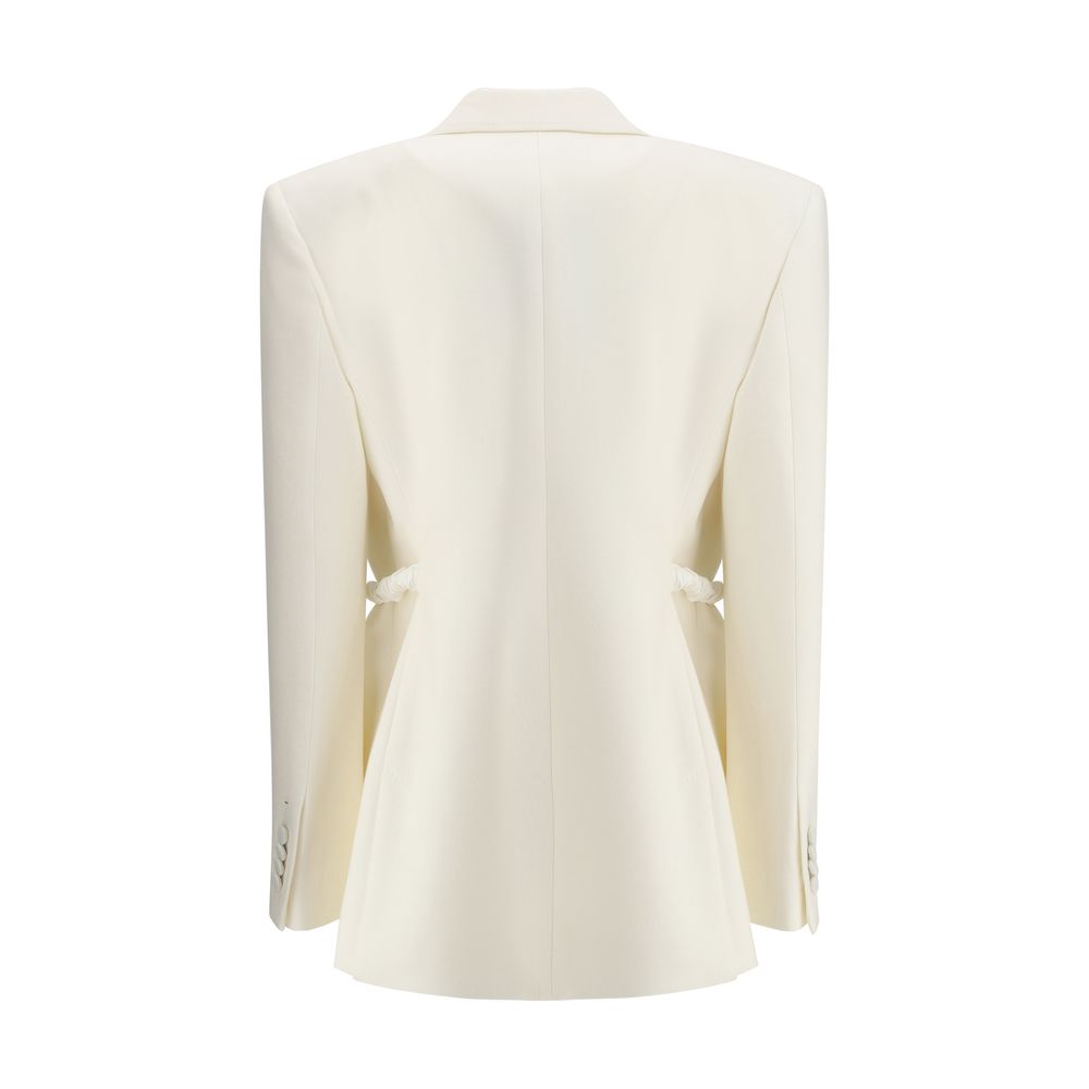 Gabriela Hearst Beige Fleece Wool Blazer