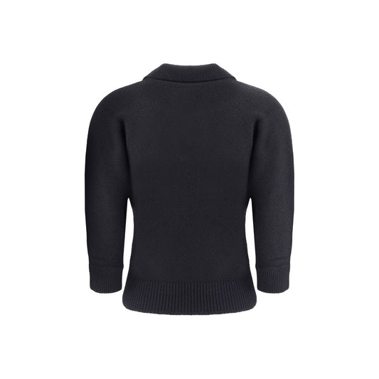Khaite Black Cashmere Sweater