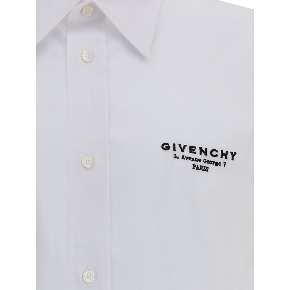 Givenchy White Cotton Dress Shirt