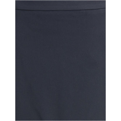 Givenchy Black Viscose Midi Skirt