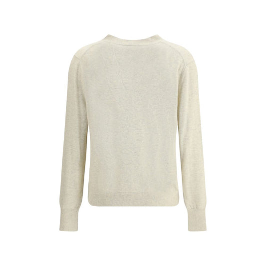 Marant Etoile White Cotton Cardigan