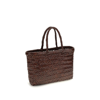 Dragon Diffusion Brown Buffalo Leather Handbag