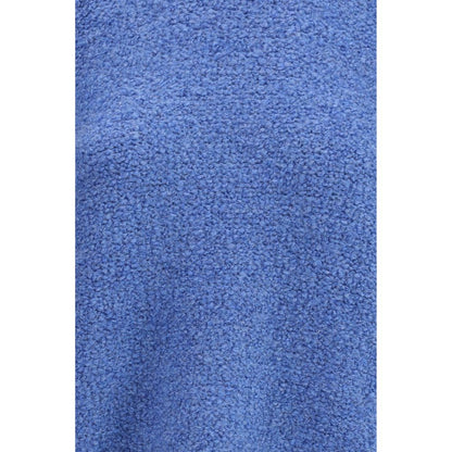 God's True Cashmere Blue Cashmere Sweatshirt