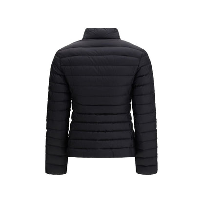 Moncler Black Polyamide Coat