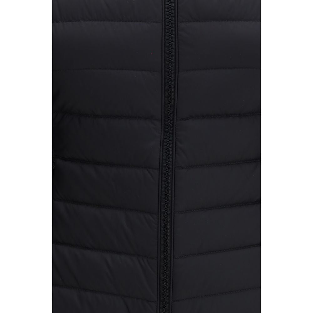 Moncler Black Polyamide Coat