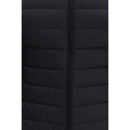 Moncler Black Polyamide Coat