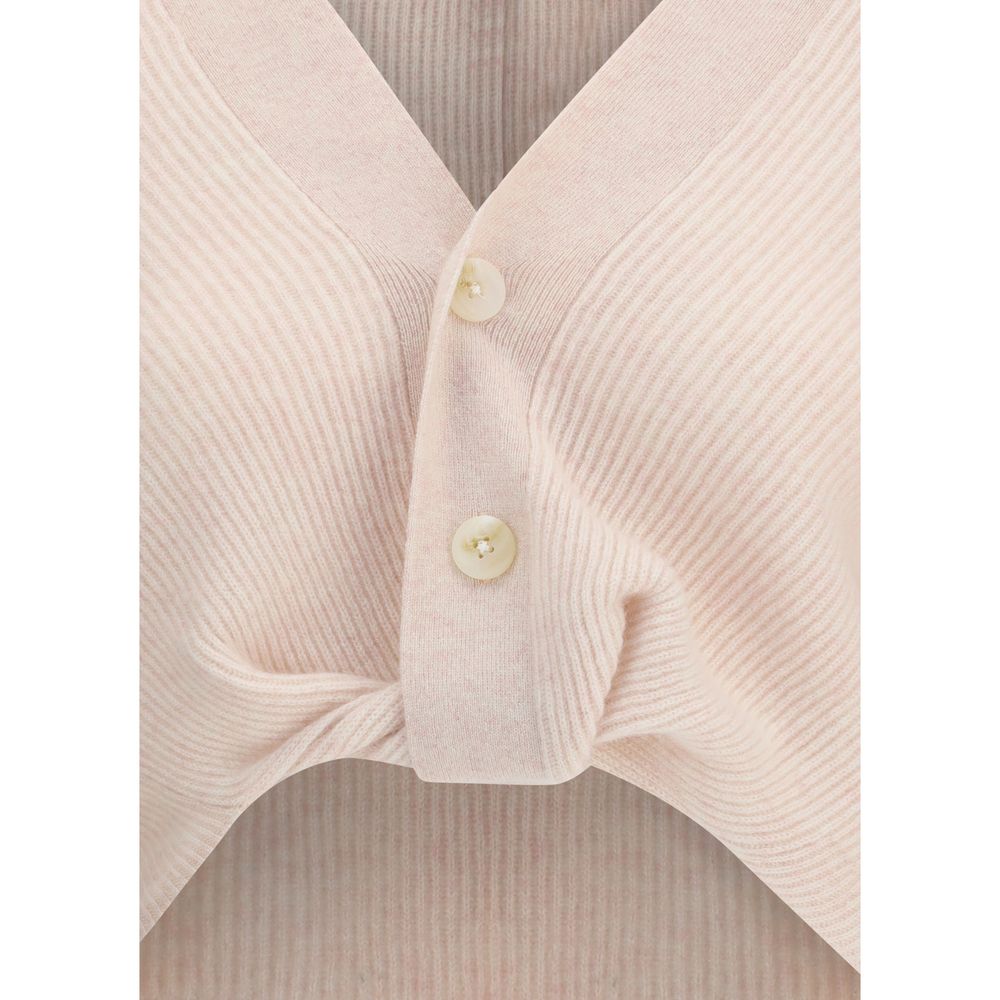 R13 Beige Cashmere Cardigan