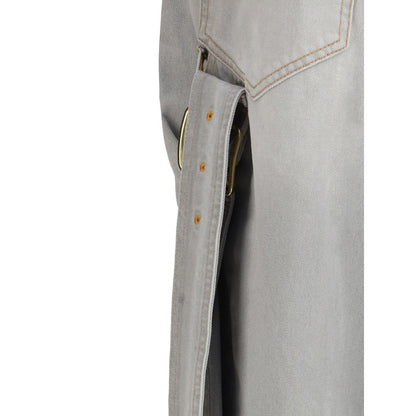 Darkpark Gray Cotton Relaxed Fit Jeans