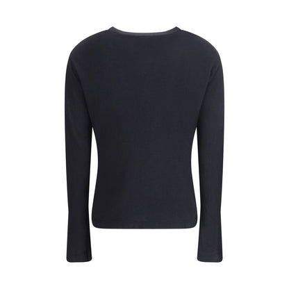 James Perse Black Cotton Sweatshirt