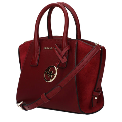 Michael Kors Red Leather Handbag