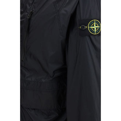 Stone Island Blue Polyamide Shell Jacket