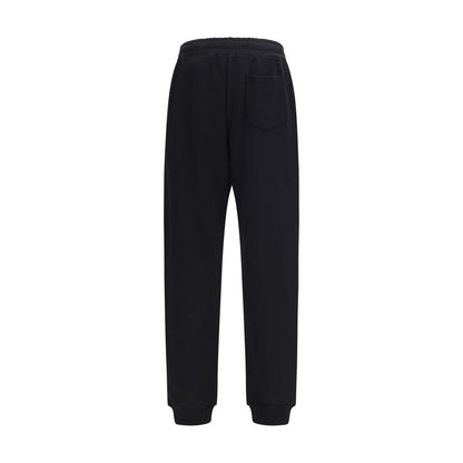 Moschino Black Cotton Casual Pants