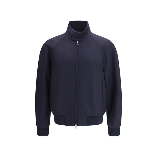 Fendi Blue Cashmere Bomber