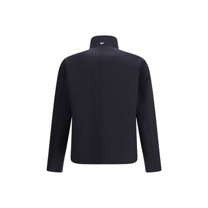 Herno Blue Elastane Coat