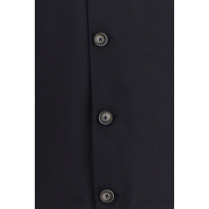 Herno Blue Elastane Coat