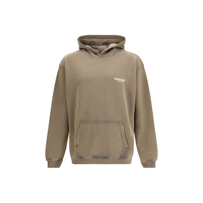 Represent Brown Cotton Sweatshirt