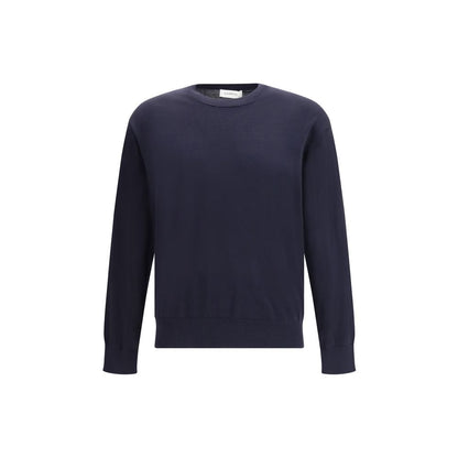 Laneus Blue Cotton Sweatshirt