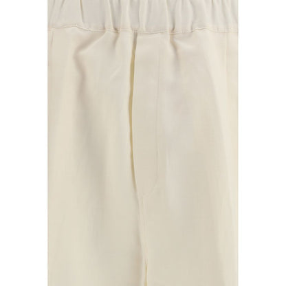 Laneus Beige Viscose Casual Pants