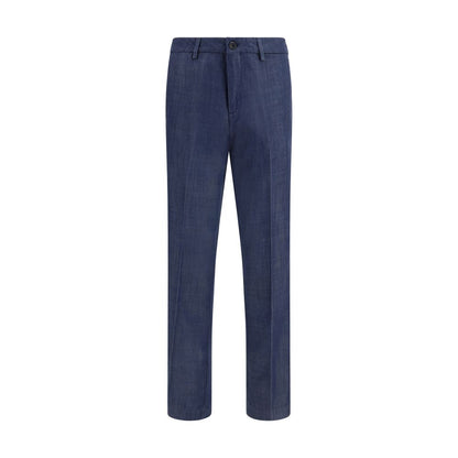 Cruna Blue Tencel Dress Pants