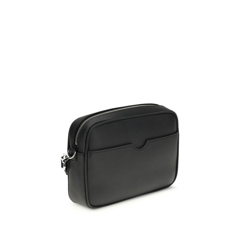 Fendi Black Cotton Shoulder Bag