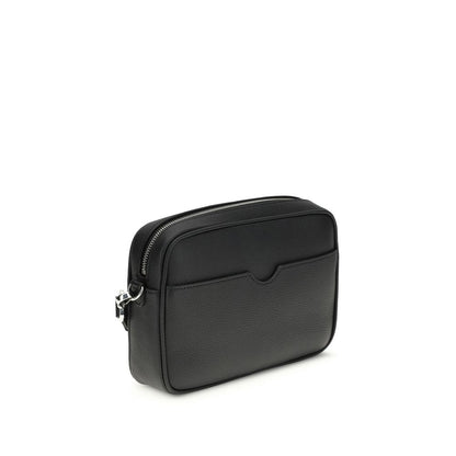 Fendi Black Cotton Shoulder Bag