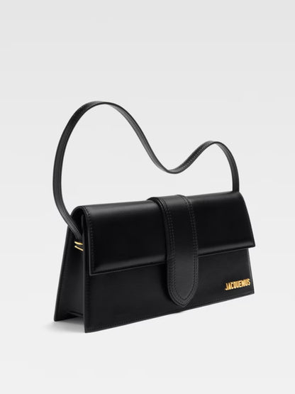 Jacquemus Black Leather Handbag