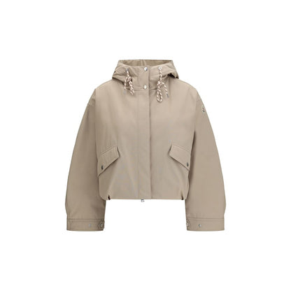 Moncler Beige Polyester Shell Jacket