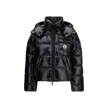 Moncler Black Polyamide Full-Length Jacket