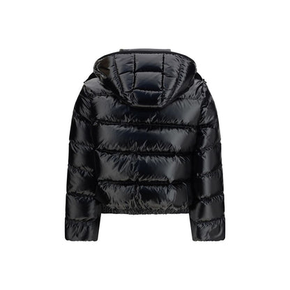 Moncler Black Polyamide Full-Length Jacket
